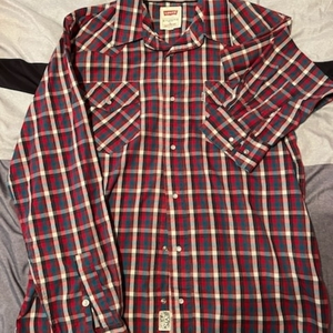 𝅺MEN'S Levi's Long-Sleeve Shirt,‎ Large,